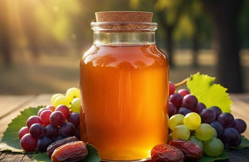 شیره خرما و انگور مناسب صبحانه و تهیه دسرهای سنتی